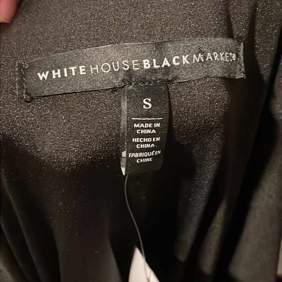 NWT! White House Black Market pink & gold shimmery halter dress, women’s small - Picture 11 of 14